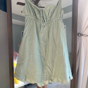 Princess Polly Sage Dress